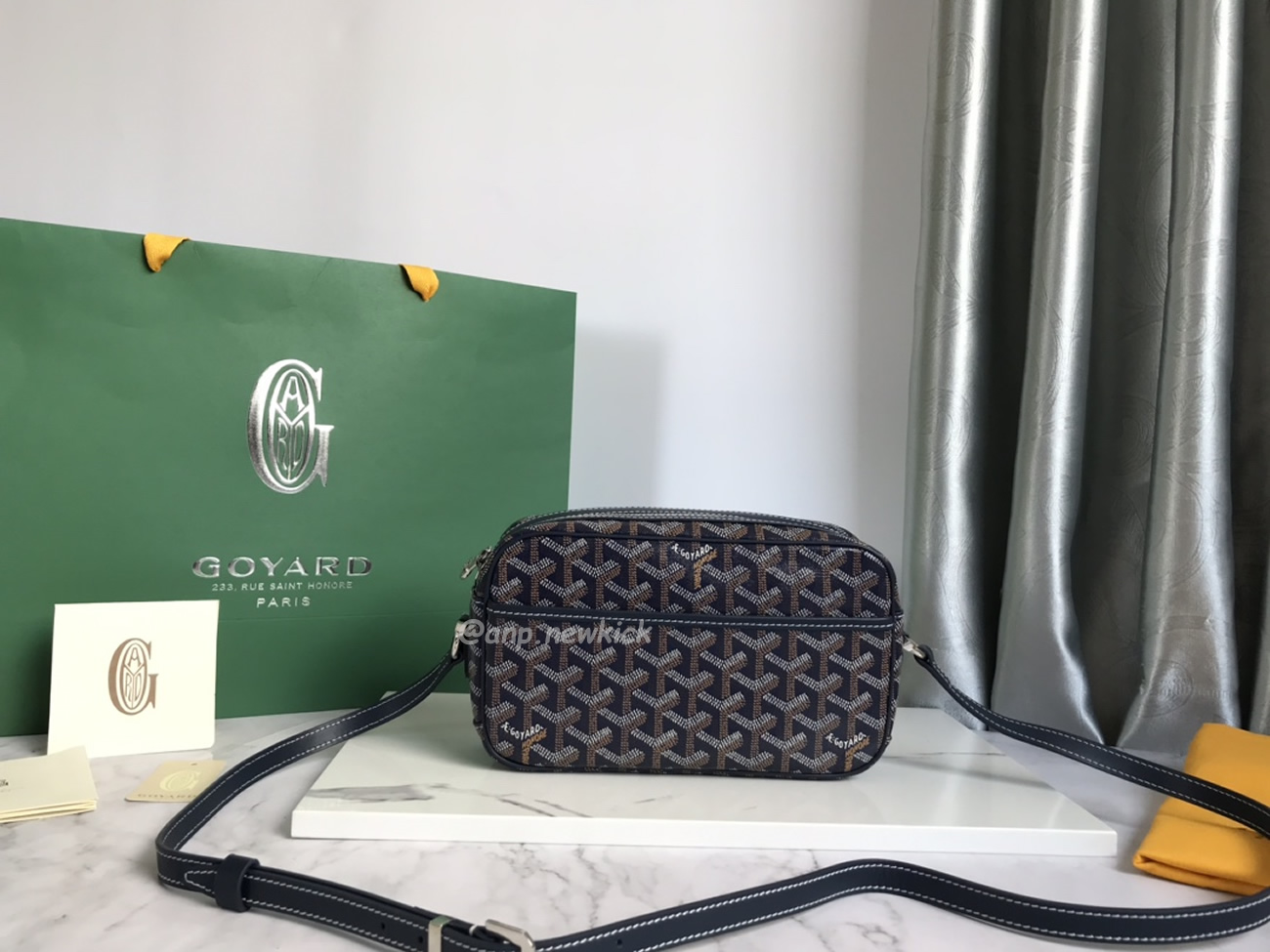 Goyard Cap Vert Camera Bag 13 Cm X 6.5 Cm X 22 Cm (14) - newkick.vip